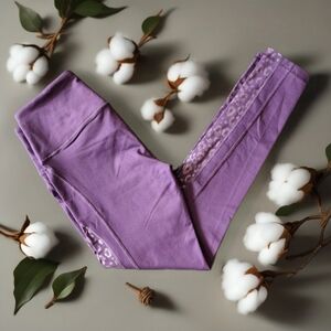 Purple Victoria's Secret Sport Knockout Leggings Yoga